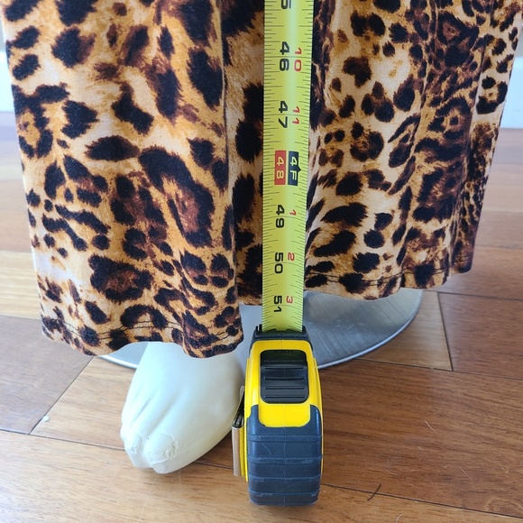 BRAND NEW!  ANIMAL PRINT LONG DRESS - Picture 5 of 6